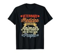 Vet Quote - Animals are Better Than People Value Graphic T-Shirt