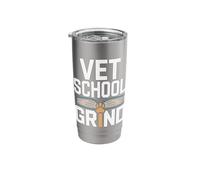 Vet School Grind Veterinary Student Study Stainless Steel Insulated Tumbler