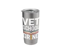 Vet School Grind Veterinary Student Study Stainless Steel Insulated Tumbler