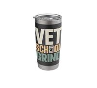 Vet School Grind Veterinary Student Study Stainless Steel Insulated Tumbler