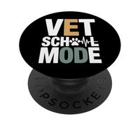 Vet School Mode Veterinary Student Study Hustle PopSockets Adhesive PopGrip