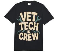 Vet Tech Crew Veterinary Technician Comfort Colors Adult Heavyweight T-Shirt