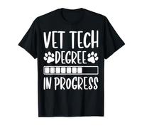 Vet Tech Degree in Progress - Funny Veterinary Student T-Shirt