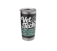 Vet Tech Funny Veterinary Technician Stainless Steel Insulated Tumbler