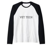 Vet Tech Halloween Costume Easy Veterinary Team Matching Raglan Baseball Tee