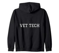 Vet Tech Halloween Costume Easy Veterinary Team Matching Zip Hoodie