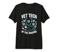 Vet Tech in The Making Veterinary Student Pet Care Premium T-Shirt