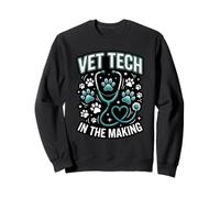 Vet Tech In The Making Veterinary Student Pet Care Sweatshirt
