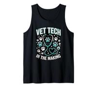 Vet Tech in The Making Veterinary Student Pet Care Tank Top