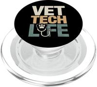 Vet Tech Life Veterinary Technician Week Pride PopSockets PopGrip for MagSafe
