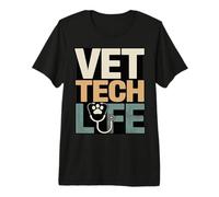 Vet Tech Life Veterinary Technician Week Pride Premium T-Shirt