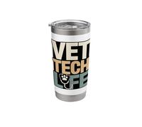 Vet Tech Life Veterinary Technician Week Pride Stainless Steel Insulated Tumbler