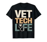 Vet Tech Life Veterinary Technician Week Pride T-Shirt