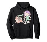 Vet Tech Puppy Chase Cute Kawaii Clinic Art Pullover Hoodie