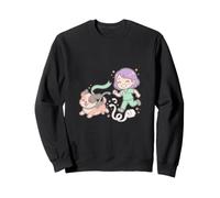 Vet Tech Puppy Chase Cute Kawaii Clinic Art Sweatshirt