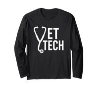 Vet Tech Veterinarian Squad Veterinary Receptionist Long Sleeve T-Shirt