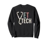 Vet Tech Veterinarian Squad Veterinary Receptionist Sweatshirt