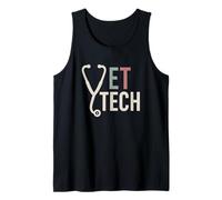 Vet Tech Veterinarian Squad Veterinary Receptionist Tank Top