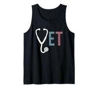 Vet Tech Veterinarian Squad Veterinary Receptionist Tank Top