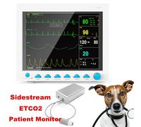 VET Veterinary Animal Monitor ICU Vital Signs Multi-parameter Capnograph ETCO2