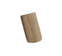 Vet Wrap 4 inch Wide Non Woven Elastic Self Adherent Wrap for Dogs Pet Ankle Khaki 10 cmx4.5m