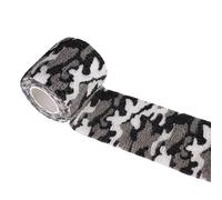 Vet Wrap Self Adhesive Bandage 2 Inch Self Adherent Cohesive Bandages for Pets First Aid Elastic Bandage for Sports Stretch Tape for Wrist Ankle, Camouflage Self Adhesive Bandage Tape Snowfield Camou