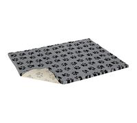 Vetbed Dog and Cat Bedding, Grey with Black Paws