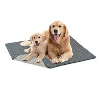 Vetbed Non-Slip British Wool Medium Dog Bed - Grey, 100cm x 75cm - Washable Dog Bed - Ultimate Comfort - Hygienic, Non-Irritant, Non-Allergenic, Non-Toxic