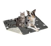 Non-slip Vetbed Mottled Grey With Stars & Paws 26'' X 20''