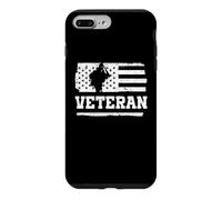 Veteran American Flag Funny Veterans Day US Patriotic Army Case for iPhone 7 Plus/8 Plus