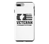 Veteran American Flag Funny Veterans Day US Patriotic Army Case for iPhone 7 Plus/8 Plus