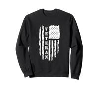 Veteran American Flag Memorial Day Patriotic Soldiers Army Sweatshirt