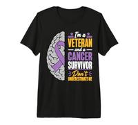 Veteran Cancer Survivor Premium T-Shirt