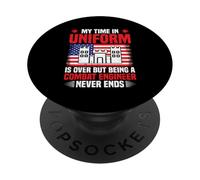 Veteran Corps Of Engineers Uniform Combat Engineer PopSockets Adhesive PopGrip