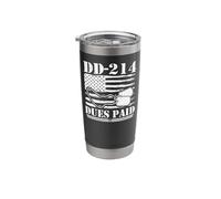 Veteran Dd-214 Dues Paid Stainless Steel Insulated Tumbler
