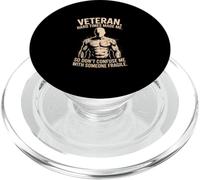 Veteran Hard Times Made Me So Dont Confuse Me PopSockets PopGrip for MagSafe
