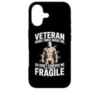 Veteran Hard Times Made Me Strong Not Fragile Case for iPhone 17