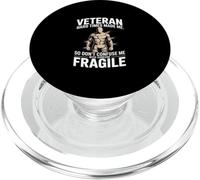 Veteran Hard Times Made Me Strong Not Fragile PopSockets PopGrip for MagSafe