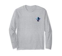 Veteran Heroes of This Nation (American Flag) (Back Print) Long Sleeve T-Shirt