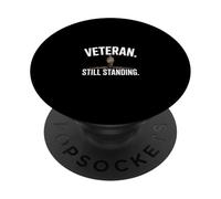 Veteran Still Standing Military Army Soldier PopSockets Adhesive PopGrip