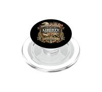 Veteran Tested Liberty Approved 1776 Eagle Flag Patriot USA PopSockets PopGrip for MagSafe