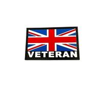 Veteran Union Jack Tactical Airsoft PVC Morale Cosplay Patch