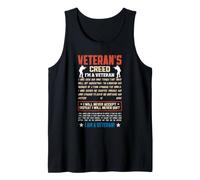 Veteran's Creed I'm A Veteran Tank Top