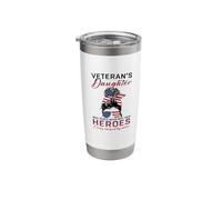 Veteran's Daughter Most People Never Meet Their Heroes Stainless Steel Insulated Tumbler