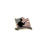 Veterans Day American Flag Lapel Pins, Patriotic USA Ribbon Enamel Thank You for Your Service Military Gifts for Veterans, Honoring Heroes