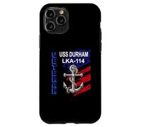 Veterans Day Amphibious Cargo Ship USS Durham LKA-114 Case for iPhone 11 Pro