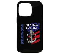 Veterans Day Amphibious Cargo Ship USS Durham LKA-114 Case for iPhone 13 Pro