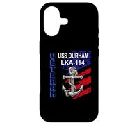 Veterans Day Amphibious Cargo Ship USS Durham LKA-114 Case for iPhone 17