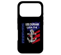Veterans Day Amphibious Cargo Ship USS Durham LKA-114 Case for iPhone 17 Pro