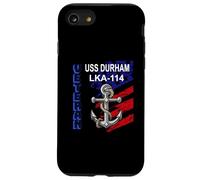Veterans Day Amphibious Cargo Ship USS Durham LKA-114 Case for iPhone SE (2020) / 7/8